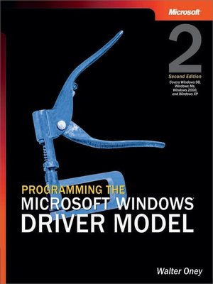 cover image of Programming the Microsoft&#174; Windows&#174; Driver Model